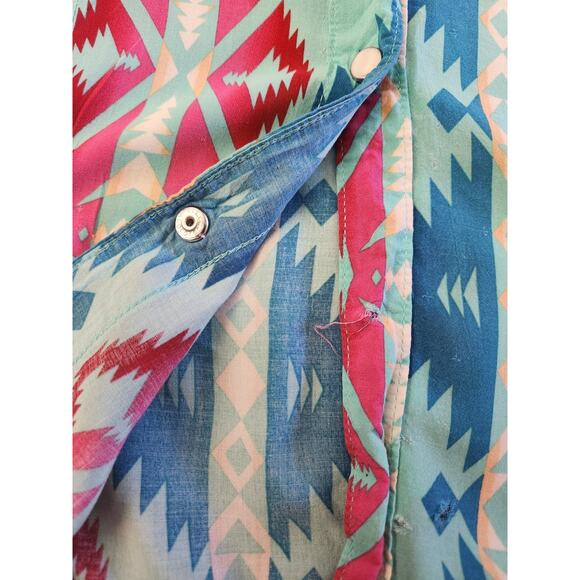 Wrangler Women's Retro Western Fashion Casual Button Up Long Sleeve-Sm - Picture 3 of 10